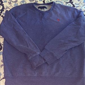 Blue Polo Crewneck